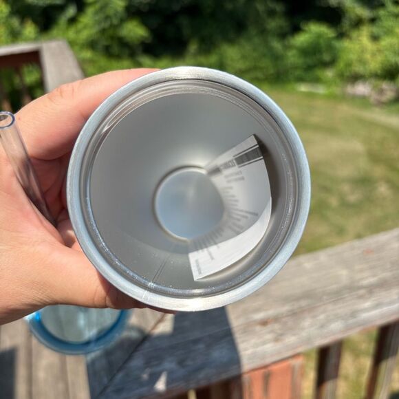 NEW Starbucks 2019 Stainless Steel Ombré Blue Tumbler with Straw - Picture 4 of 5